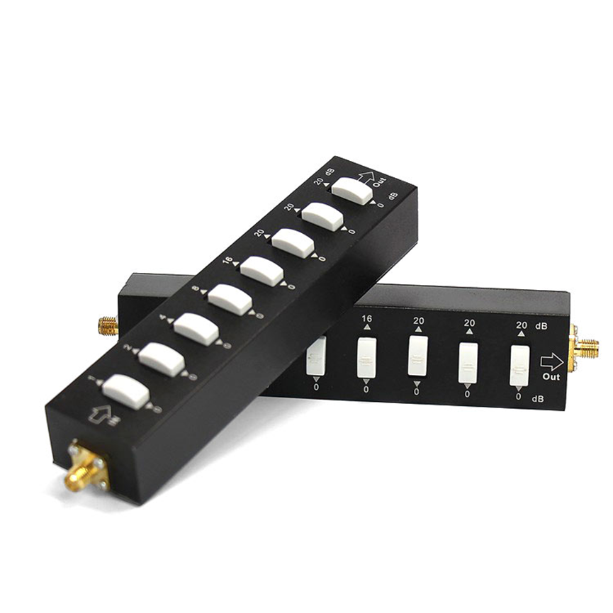  红岗步进可调衰减器SMA接口或N型接口0-90DB可调可选